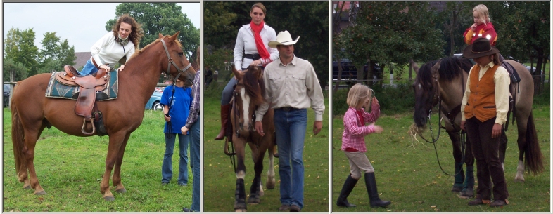 Reiten auf Ranchpferden